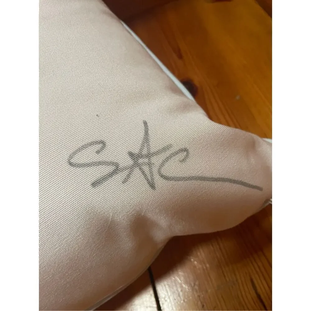Outdoor Coral King Crab Pillow - Sewing Down South - Signed